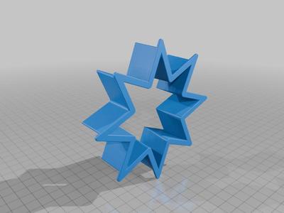 8-pointed Star | Cookie Cutter