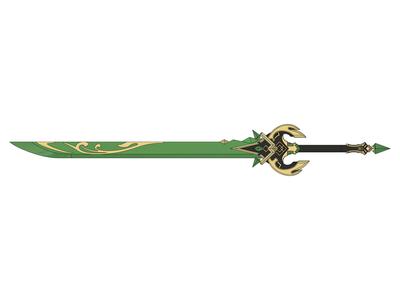 Primordial Jade Cutter - Genshin Impact