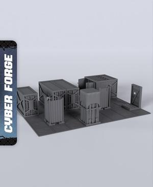 Gridrunner Terrain Bikini Burnout - With Free Cyberpunk  - Sci-Fi Gift Ideas for RPG