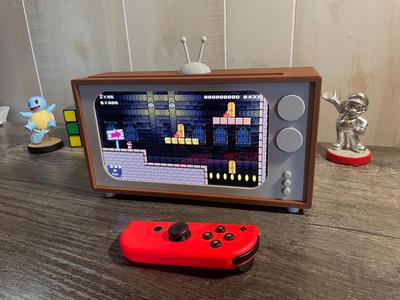 80s TV Nintendo Switch Display 
