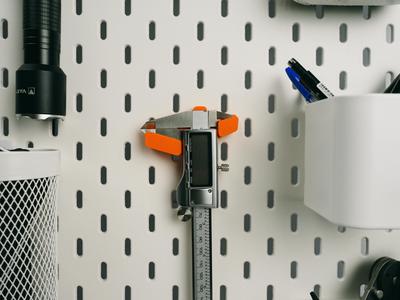 Caliper Holder for Ikea Board
