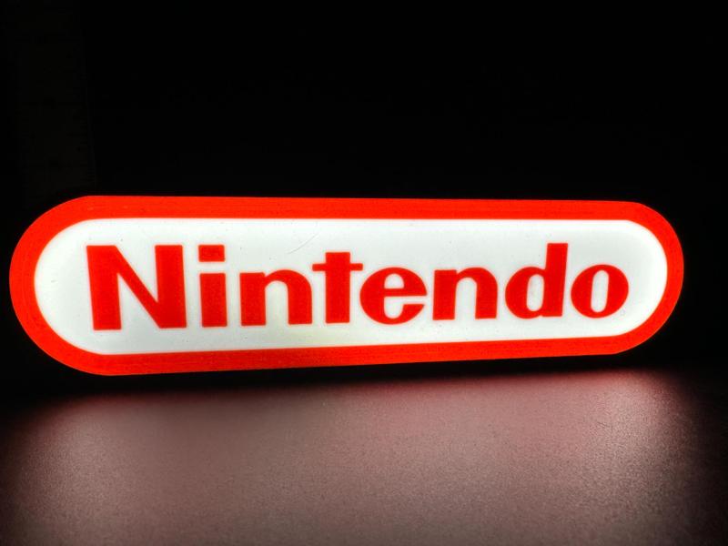 NES Nintendo Lightbox