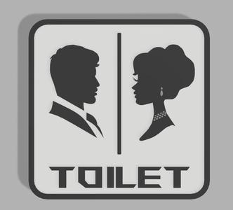 Toilet Sign