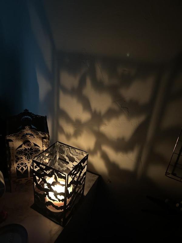 Bat Lantern Candle Holder