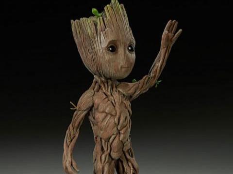 Mini Groot Figurine