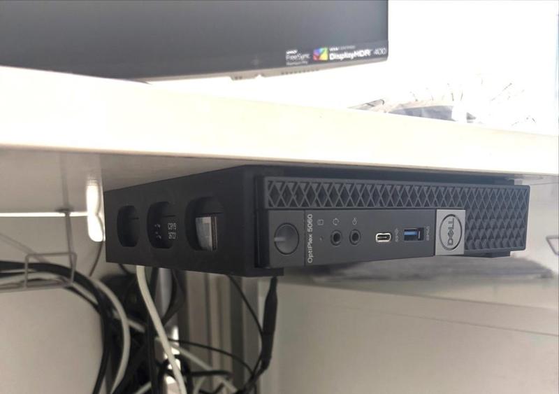 DELL Optiplex micro desk mount