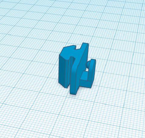 T Slot 2020 wire clip