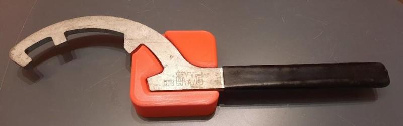 Feuerwehr Kupplungsschlüssel Magnethalter