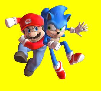 MARIO Y SONIC.stl