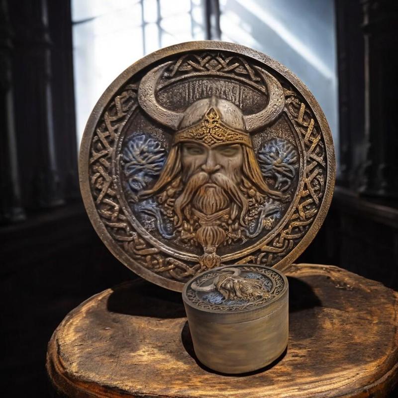 Viking Round Box