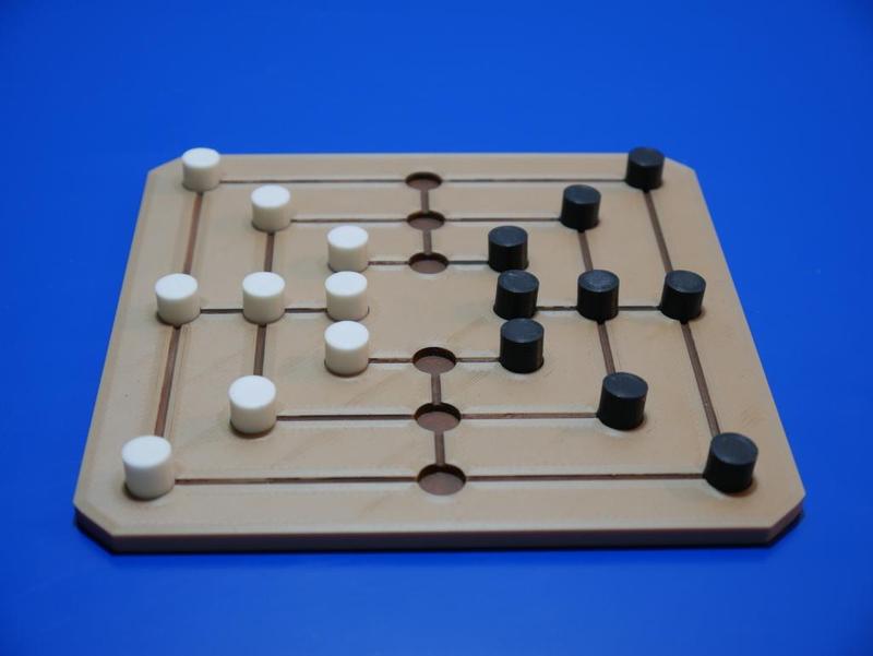 Print2Play: Nine Mens Morris (Compact Edition)