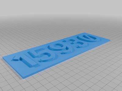 FTC Team Nameplates