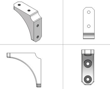 Equerre 45x45 - bracket
