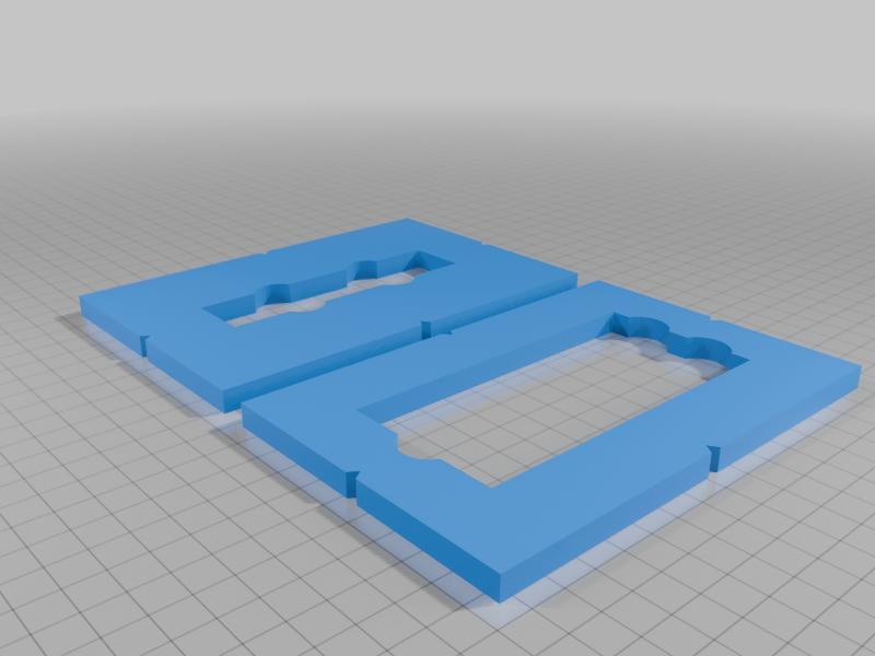 Laklank LH-55 5 string Bass Router Template Set