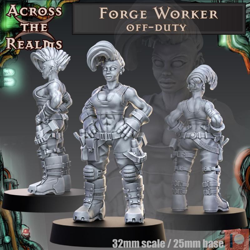 Forge Worker Off-Duty