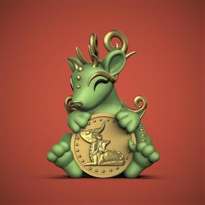 Goldee The Baby Dragon