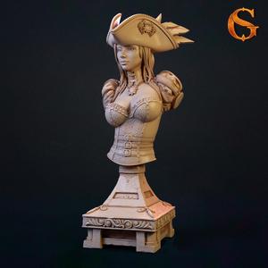 Bust - Gisela Krause, Landsknecht (75mm)