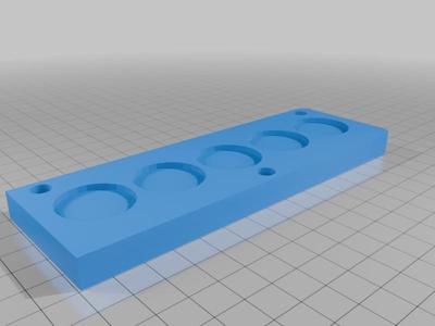Knives magnetic wall support
