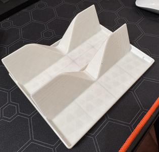 Glasses Gridfinity Module for 2 Big Glasses (4x3)