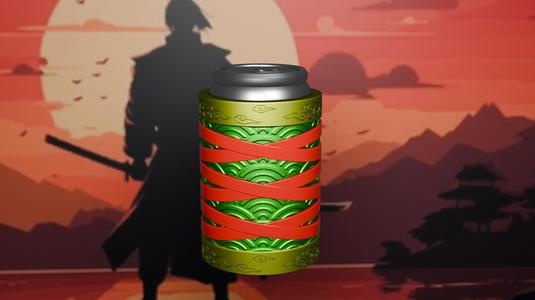 Samurai Can Holder 