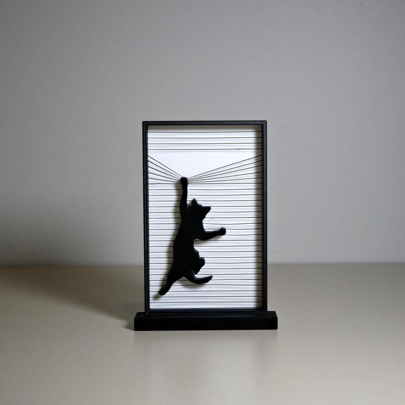 Hanging Cat Ornament