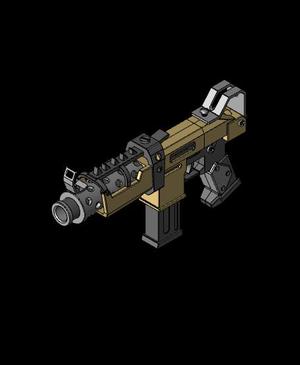 Fortnite Tactical SMG - Source File