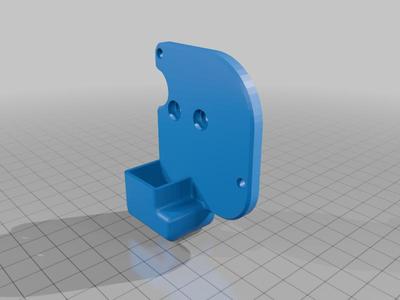 Ender 5: extruder, fan, hotend holder, All Alu 3:1, E3D V6, Direct, 4020, 5015. First one on thingiverse
