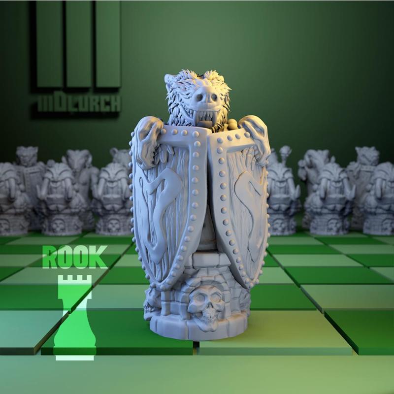 Chess Rook Fantasy style