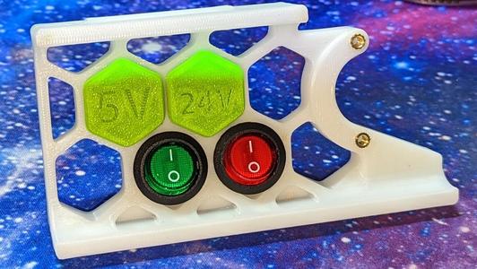 Voron 2.4 Front B Skirt with Switches
