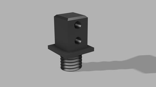 Magnetic 1-2 Inch holder M12 & RailNut  M12