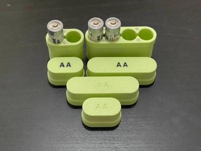 AA Battery Storage Boxes