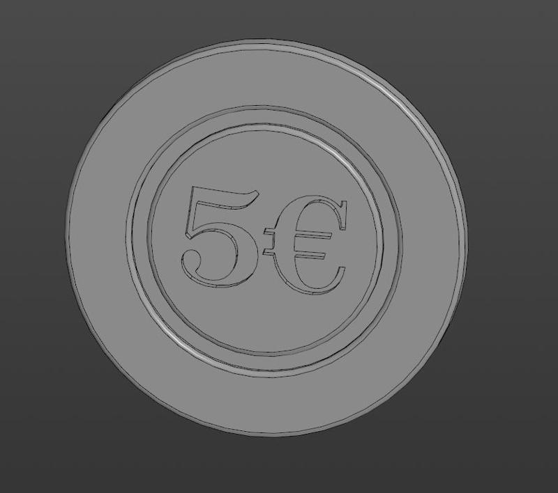 Poker chips 1€, 5€, 10€, 25€