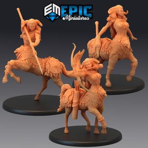 Centaur Female Set / Forest Guardian / Horse Human Hybrid