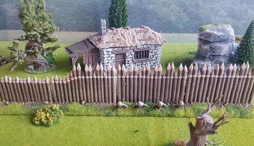 Celtic and Gallic fort SET (STL File)