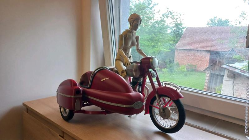 Sidecar Velorex 560 - PART No.4 - Wheel suspension + main body holders