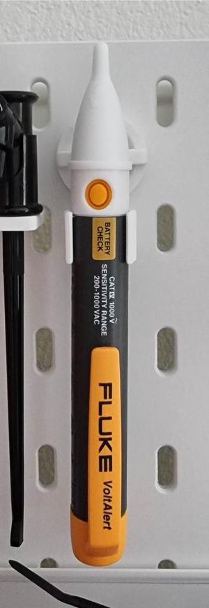 IKEA Skadis T-Clip Holder for FLUKE Volt Alert Pen