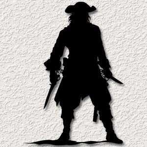 pirate wall art sea wall decor caribbean decoration