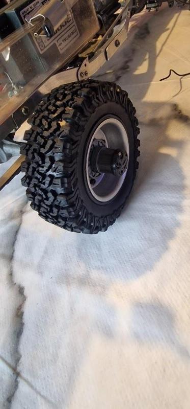 Tamiya Toyota Hilux Wheel adapter ring