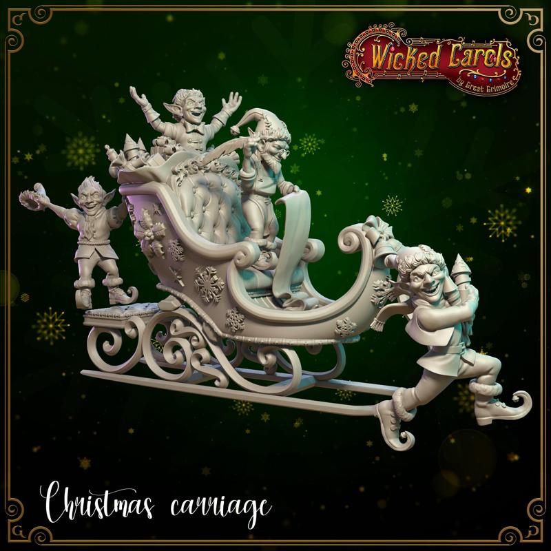 Christmas carriage