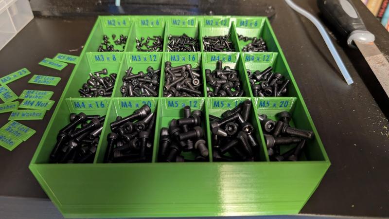 GEN 2 15 Pocket Slim Drawer W/ Labels