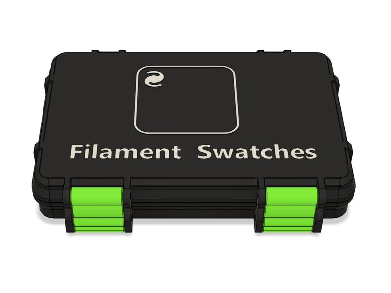 Bambu Filament Swatch Box - Rugged Light