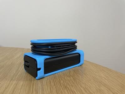 Laptop cable/charger holder