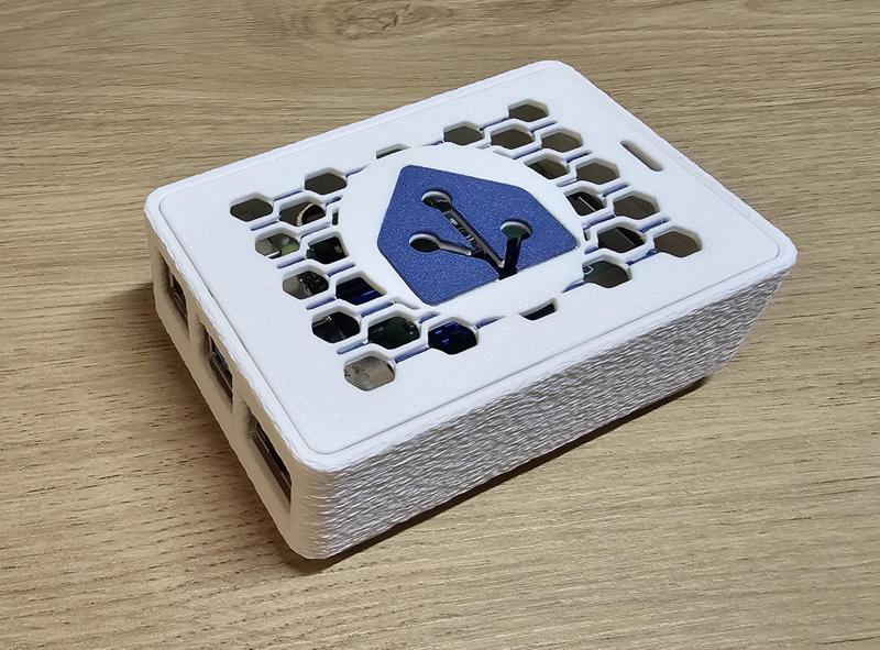 Home Assistant Cover for Raspberry Pi 3/4 B+ Case