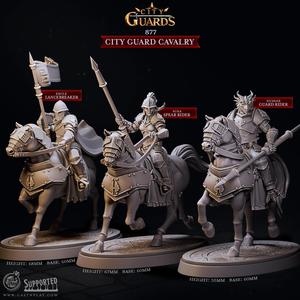 City Guard Cavalry (Pre-Supported) | Cast n Play