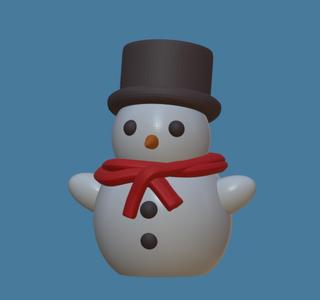 Cute snowman