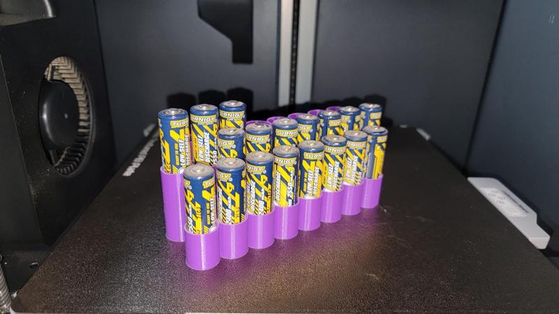 Double A (AA) Battery Holder 32 Batteries