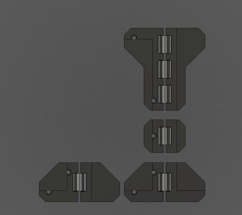 Voton V0 Door Hinge 270° 3mm Panels