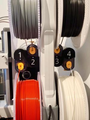 A1/mini Ams Lite stand number indicators v2.0