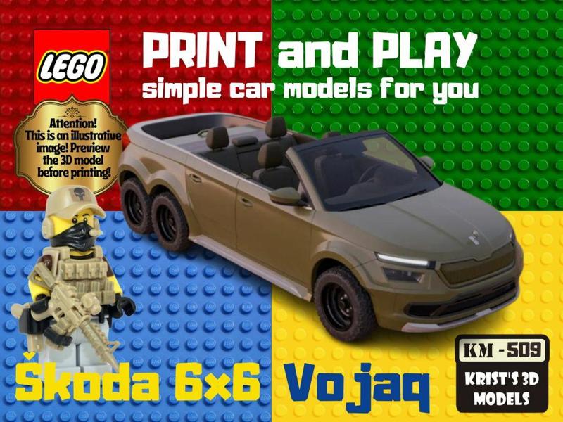 LEGO Skoda 6x6 Vojaq