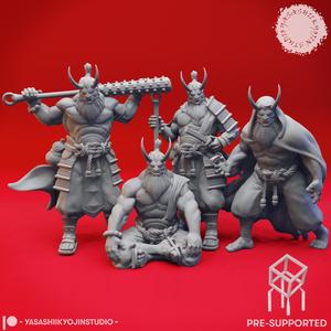 Clan of Oni  - Tabletop Miniatures (Pre-Supported)